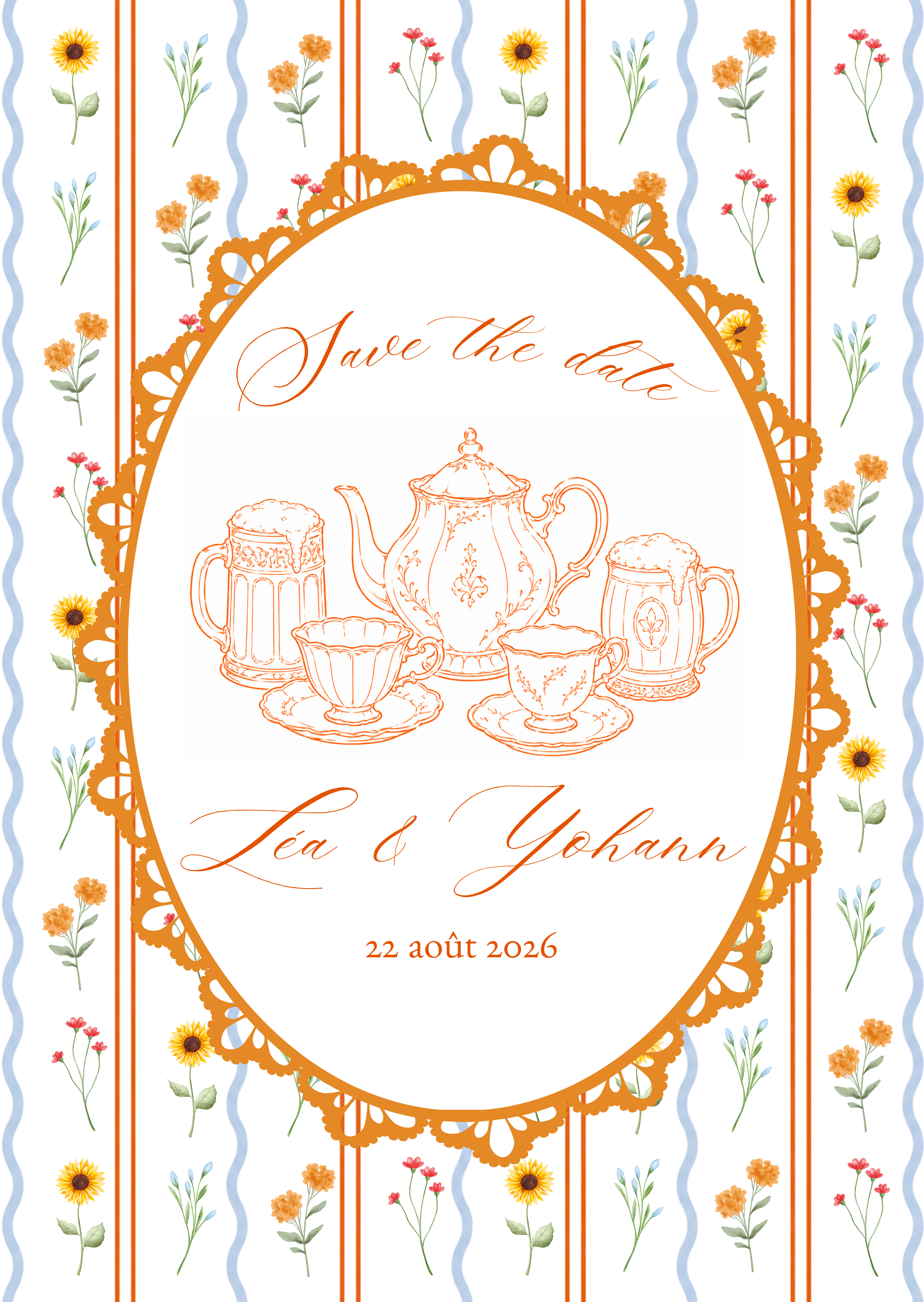 Faire-part de mariage